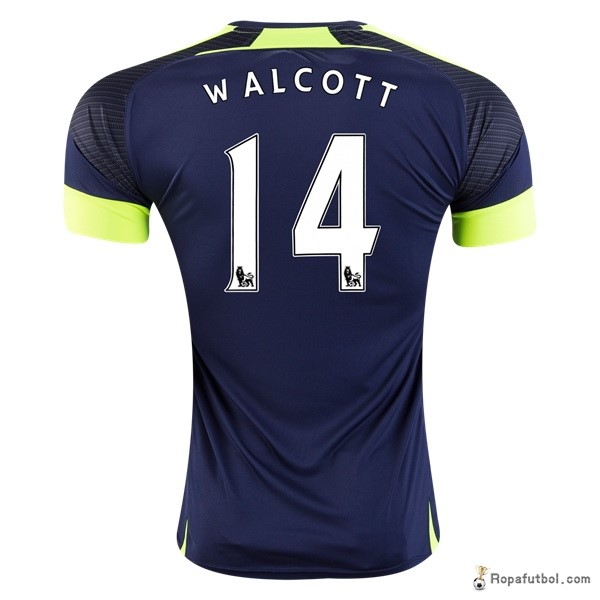 Camiseta Arsenal Replica Tercera Ropa Walcott 2016/17 Azul